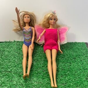 Elena Barbie fairy and Barbie doll